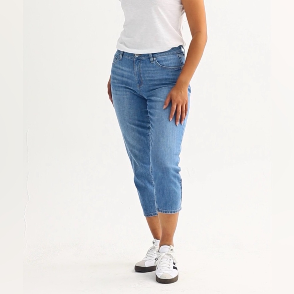 Sonoma Mid-rise slim ankle jeans curvy fit with stretch NWT
